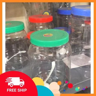 [Đổ buôn] lọ nhựa 1kg nắp trắng đựng thực phẩm GIÁ RẺ