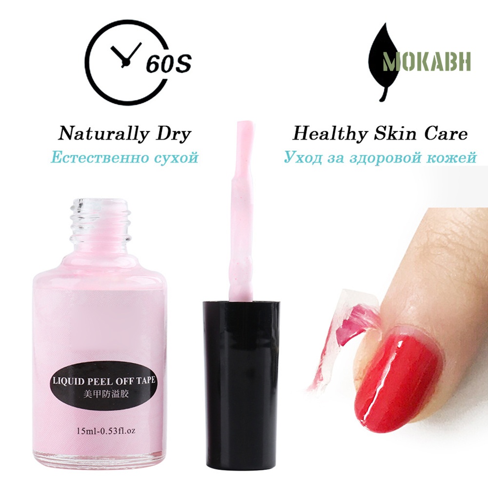 Keo Dán Móng Dạng Lột Chống Tràn 15ml mokabh
