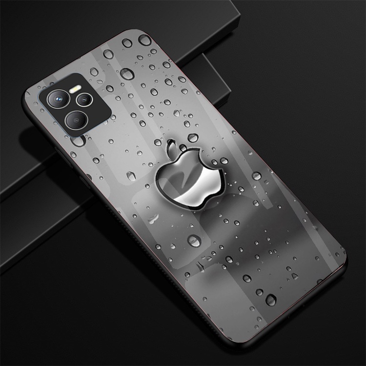 Ốp Lưng Kính REALME C35 Hình in 3D sáng bóng cao cấp