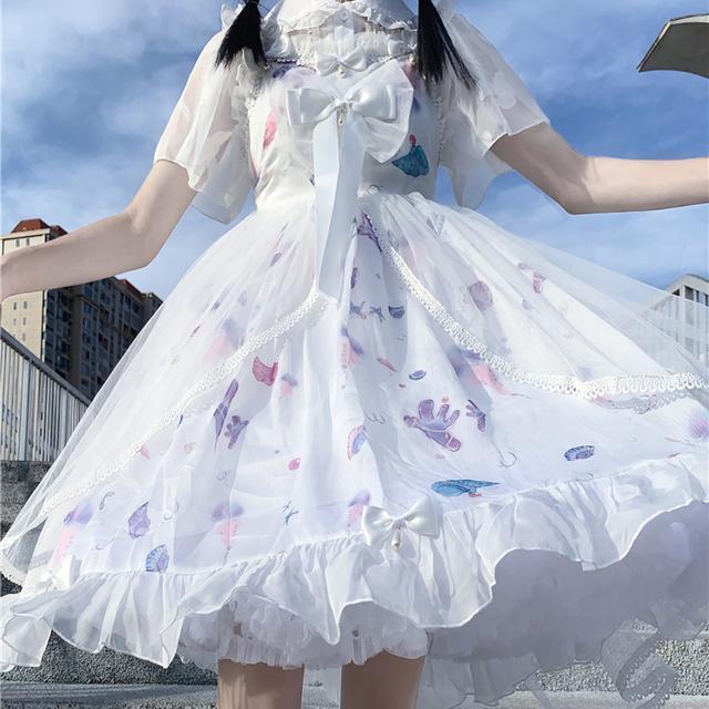 Đầm Thiết Kế Phong Cách Lolita Nhật Bản Độc Đáo Xinh Xắn