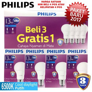 Philips Đèn Led Philips 6w 4 Promos