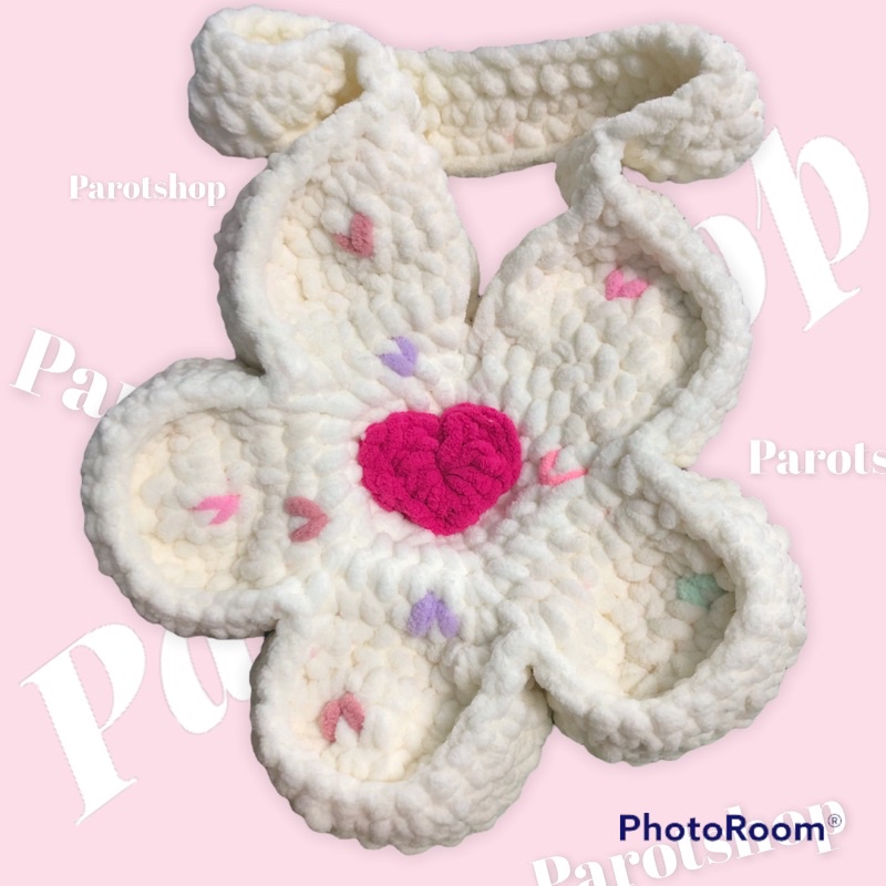 TÚI HOA ĐAN LEN  hàng sẵn