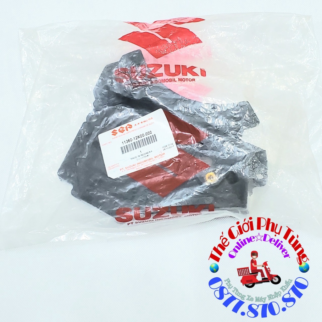 Nắp mang cá ( che nhông) Satria fi - Raider fi - GSX 150 zin mới -11360-12K00-000
