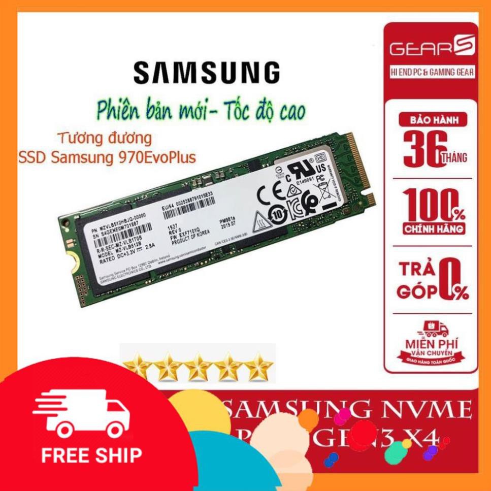 bluestore12 (A534) Ổ cứng SSD Samsung NVMe PM981a M.2 PCIe Gen3 x4 256GB Bảo hành 36 T | BigBuy360 - bigbuy360.vn