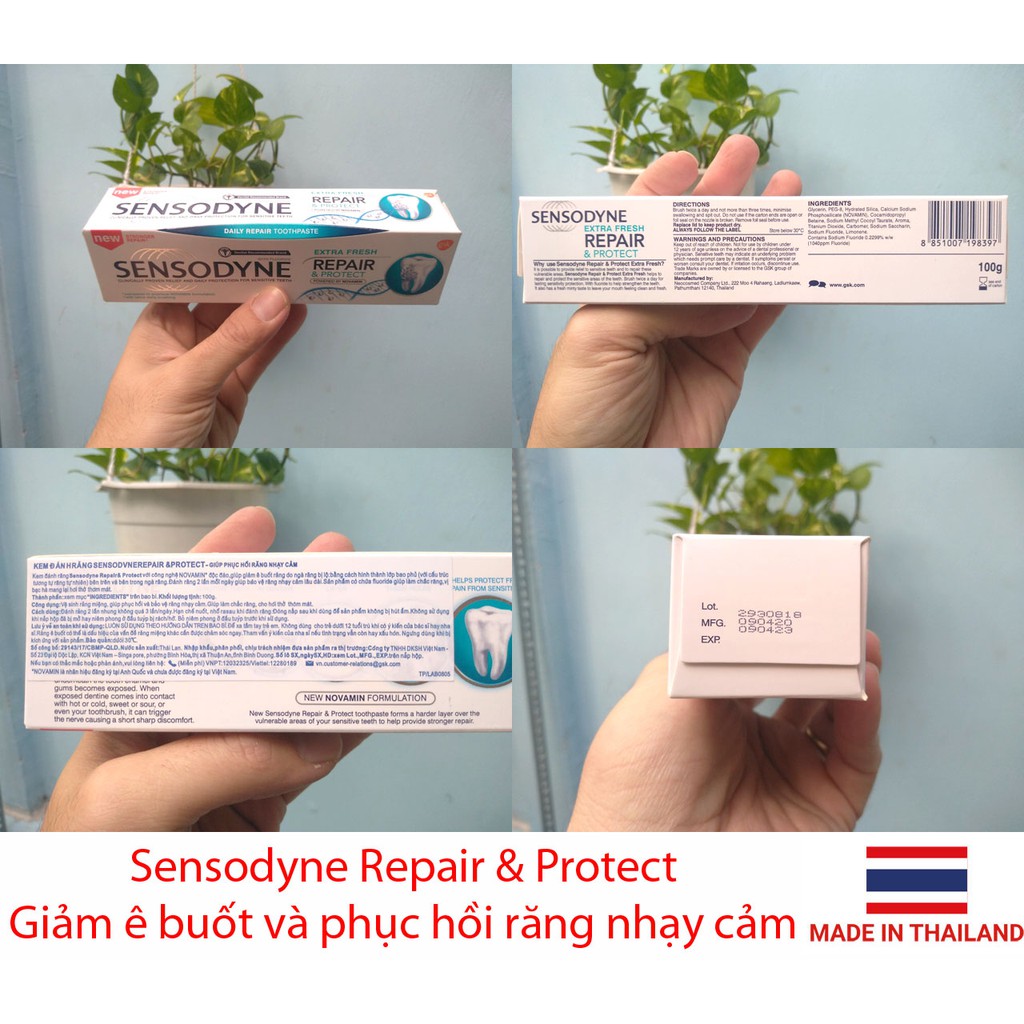 Kem đánh răng Sensodyne chống ê buốt 100g