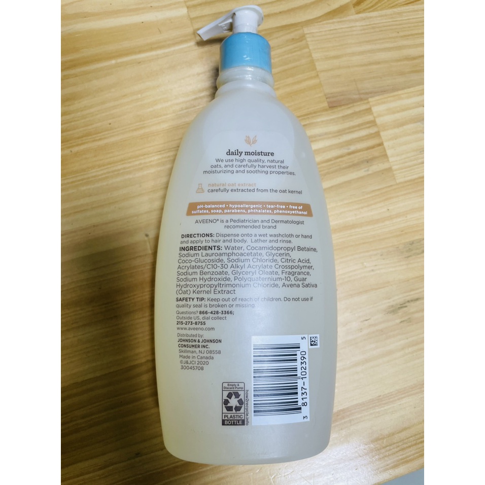 Sữa tắm gội Aveeno 532ml