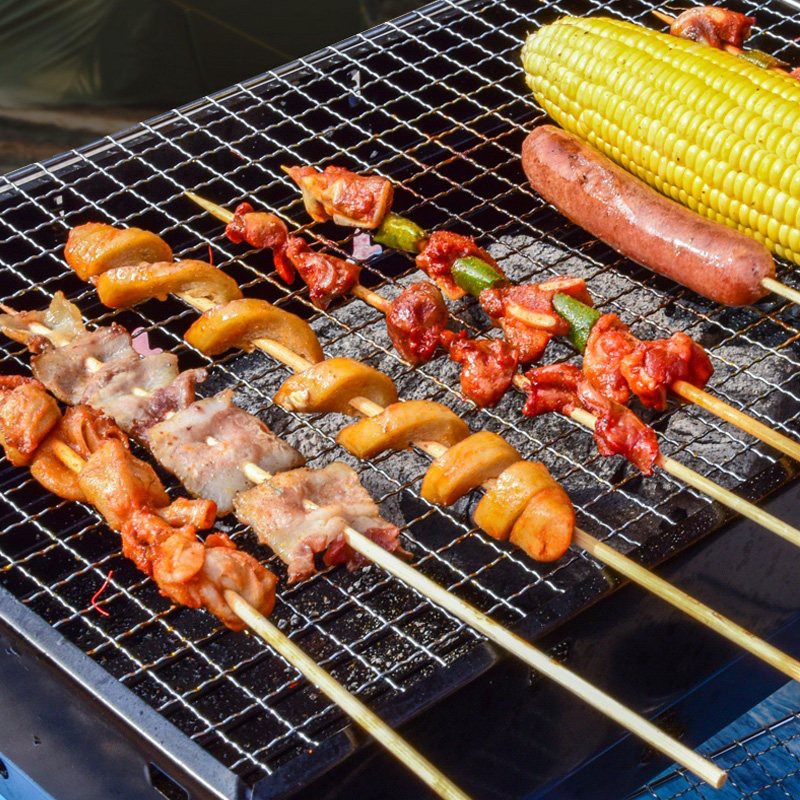 Bếp nướng than hoa BBQ ngoài trời cao cấp