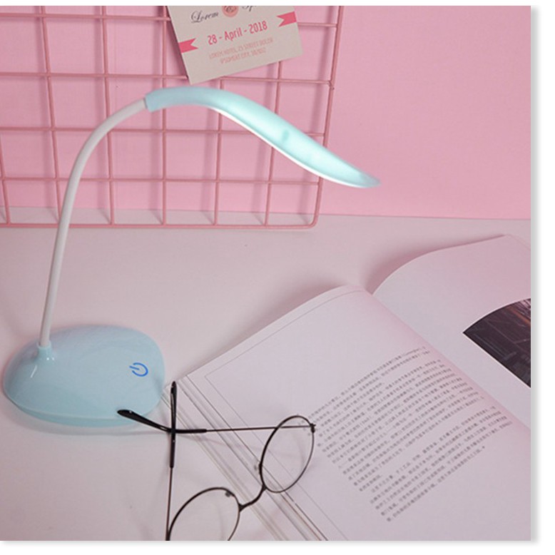 Đèn học chống cận 1 ĐỔI 1  Đèn led để bàn học sạc USB có 3 chế độ sáng không hại mắt, đèn để bàn 8657