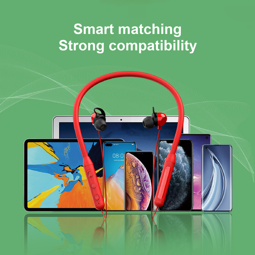 tai nghe không dây Âm Thanh Stereo Có Nam Châm Kiểu Dáng Thể Thao