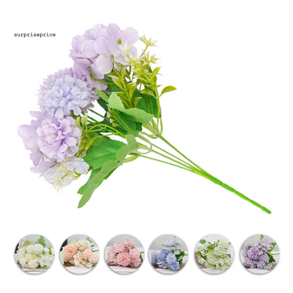 Set 5 Nĩa Cắm Hoa Giả Không Phai Màu Cho SPA