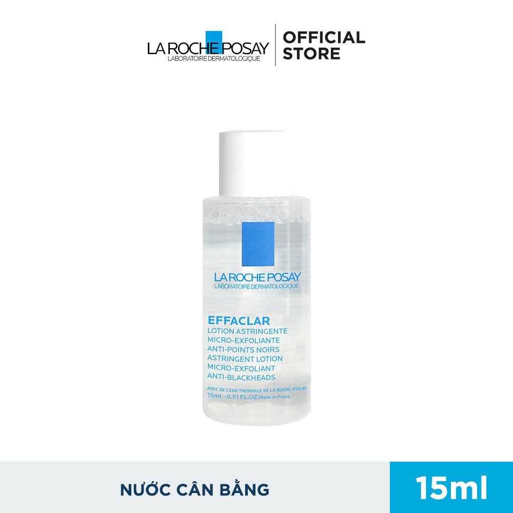 [HB GIFT][Hàng tặng không bán] Nước Cân Bằng La Roche-Posay Effaclar 15ml