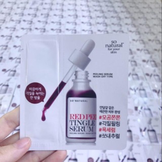 [BẢN NHẬP KHẨU]  Sample [Gói] Red Peel Tingle Serum - Peel Da Không Bong Tróc