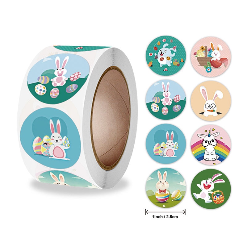 Set 500 Miếng Dán Trang Trí Hình Động Vật Xinh Xắn