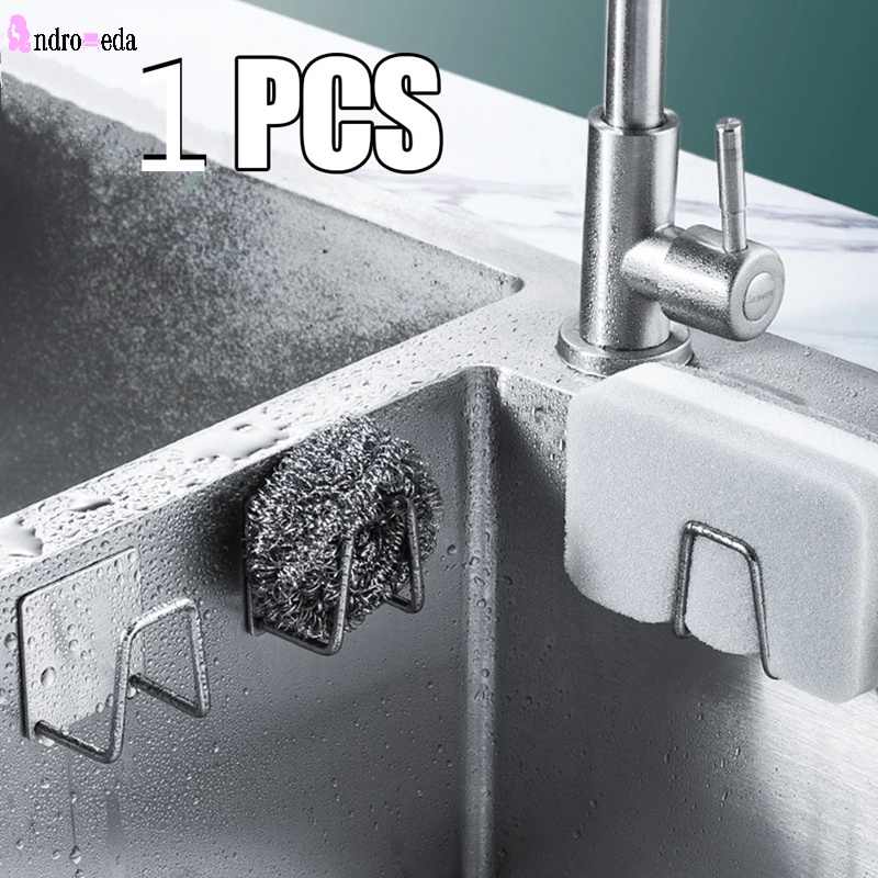 Giá Đỡ Bọt Biển Rửa Chén Hình Chữ U Bằng Thép Không Gỉ 304