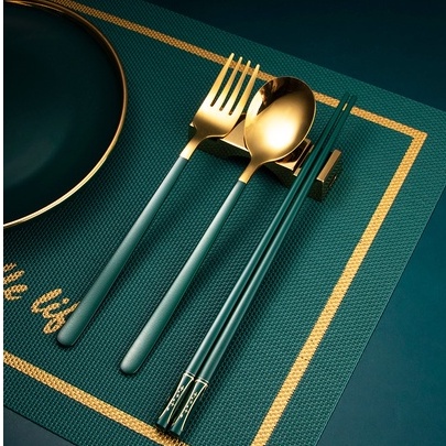 Bộ 5 Đôi Đũa Kháng Khuẩn Chống Nấm Mốc Xanh Bắc Âu Sang Trọng