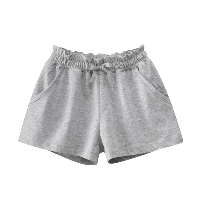 Quần đùi bé gái DINOKING Quần short trẻ em mùa hè chất thun cotton mềm mại thoáng mát Quần sooc cho bé 2 - 8 tuổi QS04