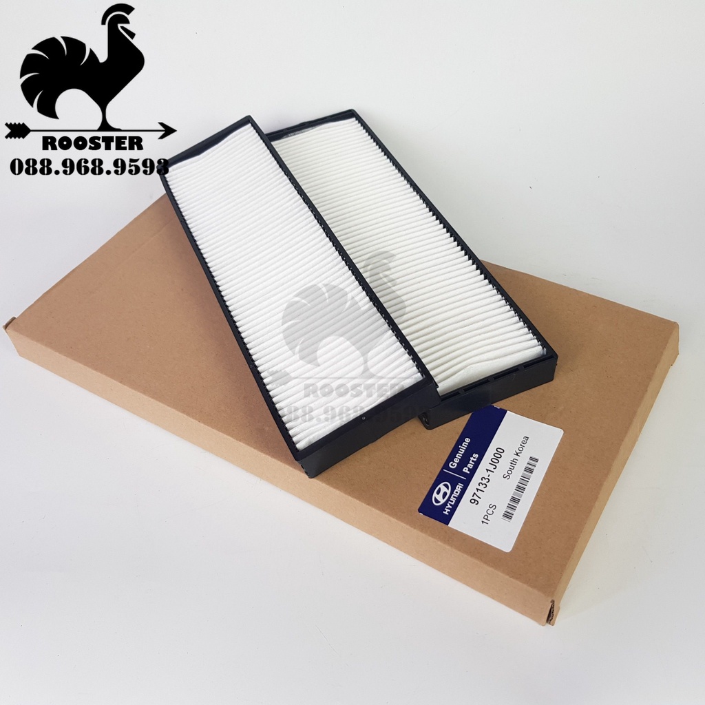 Lọc gió điều hòa ô tô , máy lạnh xe Hyundai I20  Mã: 971331J000)