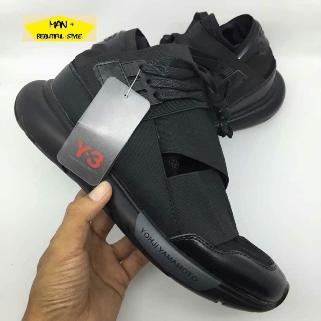 Giày thể thao ADIDAS Y3 QASA đen (Full box)