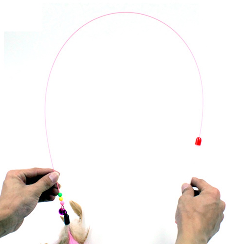 Gậy lông vũ vui nhộn cho chơi với mèo