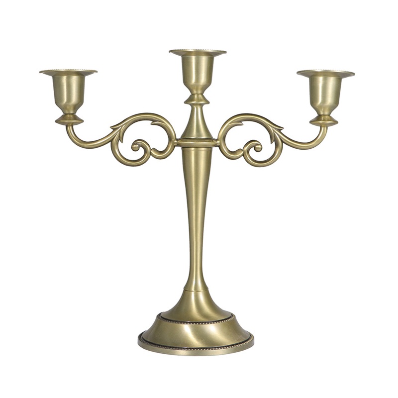 Giá Đỡ Đèn Cầy 3 5 Đầu Bằng Kim Loại Phong Cách Vintage