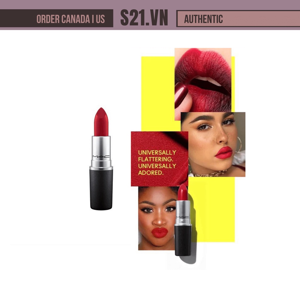 Son Thỏi M.A.C Retro Matte Lipstick 3g