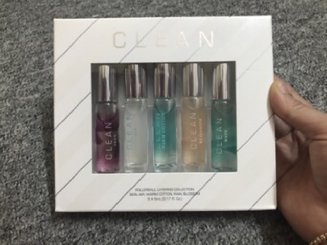 💥 Gift set nước hoa CLEAN - có tách set