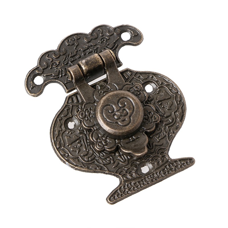 Chốt Khóa Hộp Trang Sức Bằng Đồng Phong Cách Cổ Điển Chất Lượng Cao