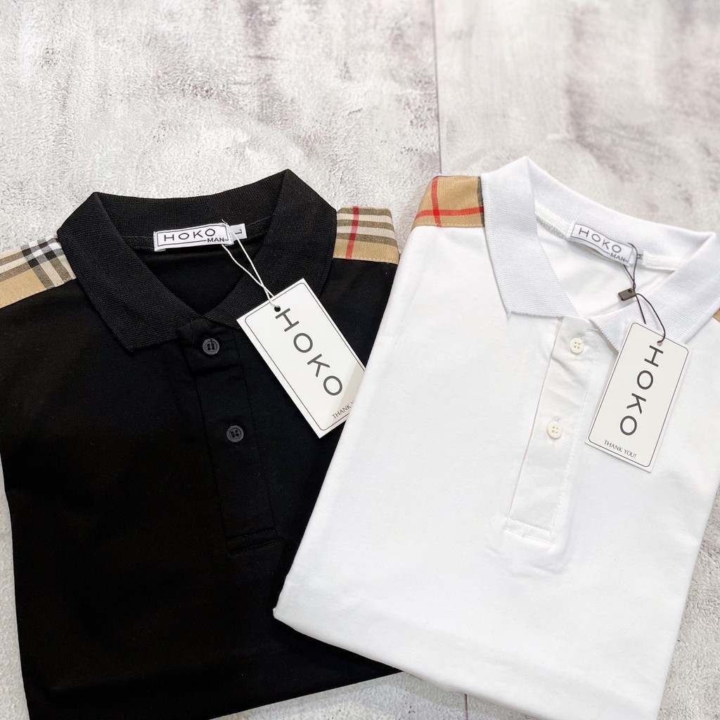 Áo thun nam nữ POLO vải cá sấu cotton cao cấp ngắn tay in hoa vặn cực sang trọng - TT18 | BigBuy360 - bigbuy360.vn