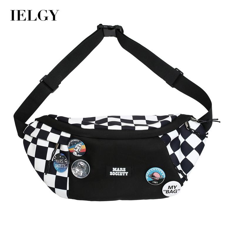 Túi đeo trước ngực/đeo hông IELGY phong cách thời trang Nhật Bản cá tính dành cho nữ