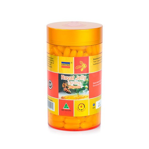 Sữa ong chúa Costar Royal Jelly 1610mg đẹp da, chống lão hóa, Chai 365 viên | BigBuy360 - bigbuy360.vn