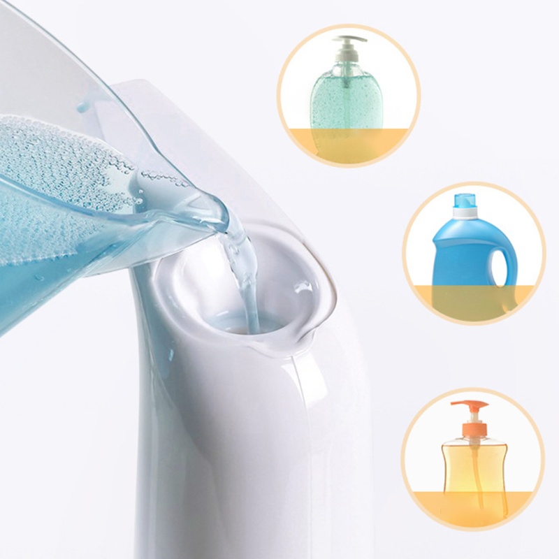 Bình Đựng Xà Phòng Tạo Bọt Tự Động 400ml Sử Dụng Pin AA