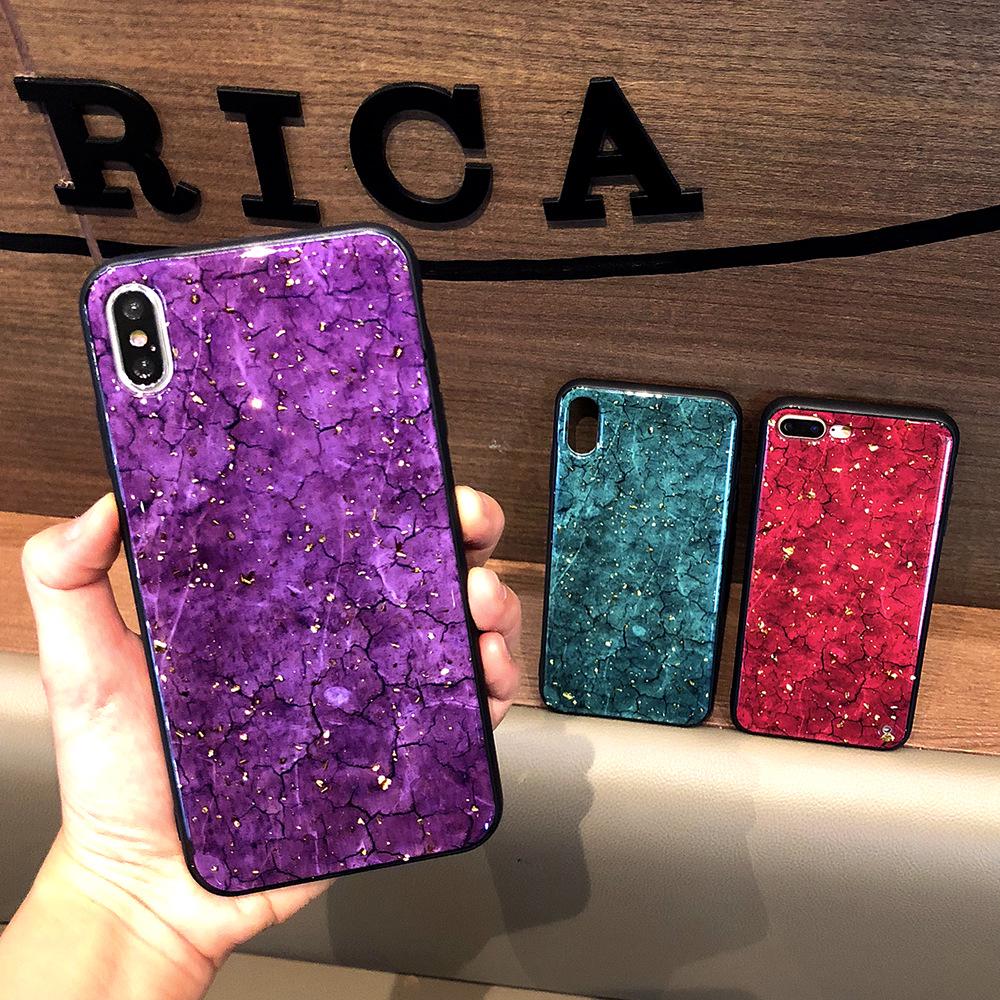 Ready Stock Gold Foil Bling Marble Cases For Samsung Galaxy Note 10 Plus Note 10 Note 8 Note 9 Note 5 Note 4