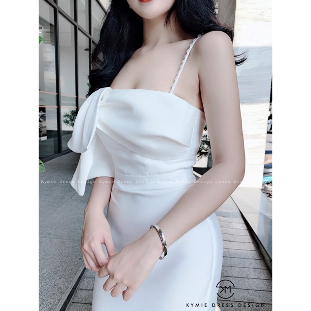 Váy đầm 2 dây nơ ngực V506 KYMIE | BigBuy360 - bigbuy360.vn