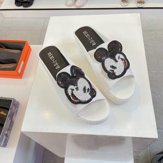 Dép bánh mỳ mickey đế xuồng fullbox hàng cao cấp