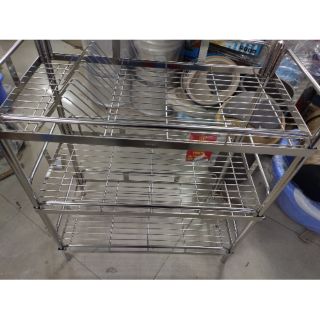 Kệ trạn úp chén bát 3 tầng 70cm inox 304