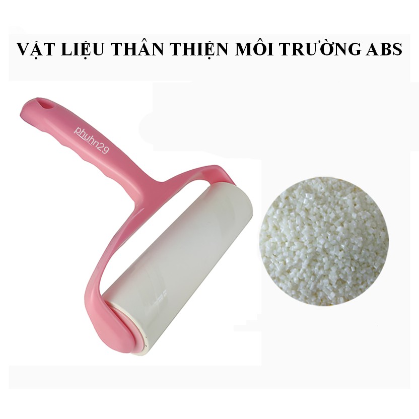 Cây Lăn Bụi Đa Năng 16CM Có Nắp Che ( Lông Động Vật, Sợi Vải, Đồ Da, Chăn Nệm, Ghế Salon...)