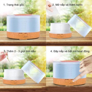 Máy Khuếch Tán Tinh Dầu  Có Đèn Led  phamthanhthao