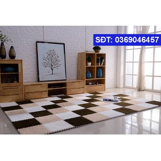 SÉT 24 tấm- Thảm Lông xốp Hàn Quốc