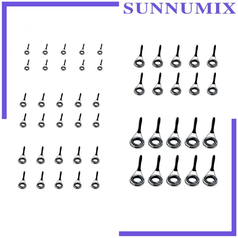 Set 10 Phụ Kiện Cố Định Cần Câu Cá Bằng Thép Không Gỉ