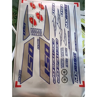 tem rời candy ex 150 xanh bạc GP