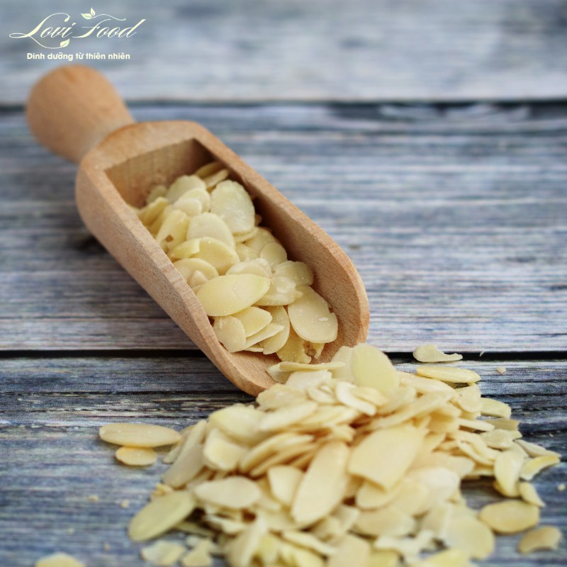 HẠNH NHÂN CẮT LÁT MỸ - 500gr Hạt CAO CẤP LOẠI 1 lát mỏng nhập khẩu từ California - Lovi Food việt nam | BigBuy360 - bigbuy360.vn