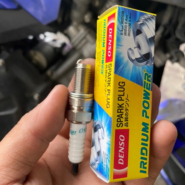 Bugi Bạch Kim Déno Nhật chính hãng cho Ex150 Winner