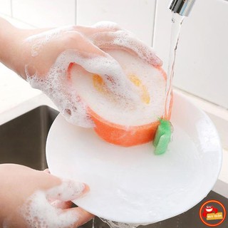 Miếng rửa chén bát hình trái cây bằng bọt biển (RBTC04)
