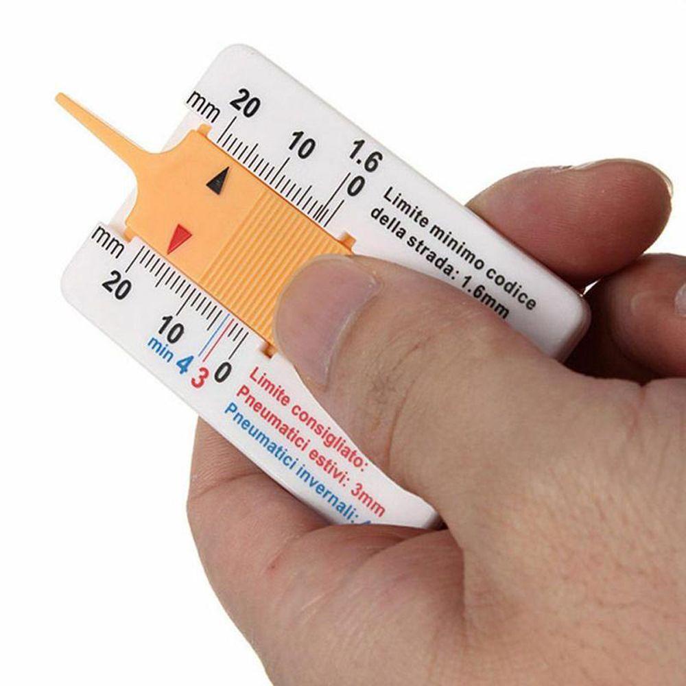 Đồng Hồ Đo Độ Sâu Lốp Xe Hơi NORMAN 0-20mm Kèm Móc Khóa Chất Lượng Cao