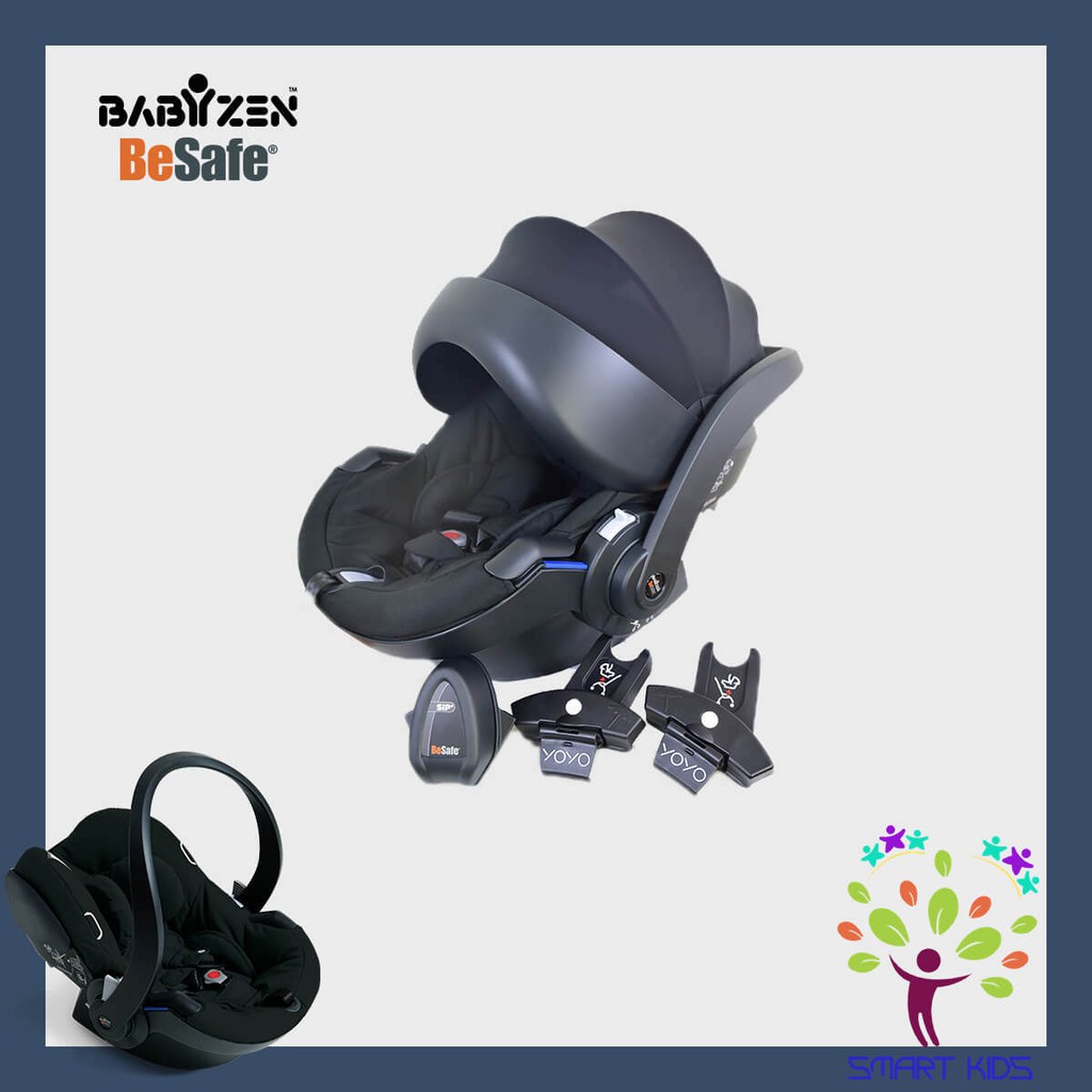 Ghế ngồi ô tô BABYZEN BeSafe iZi Go 3 in 1 i-Size Black