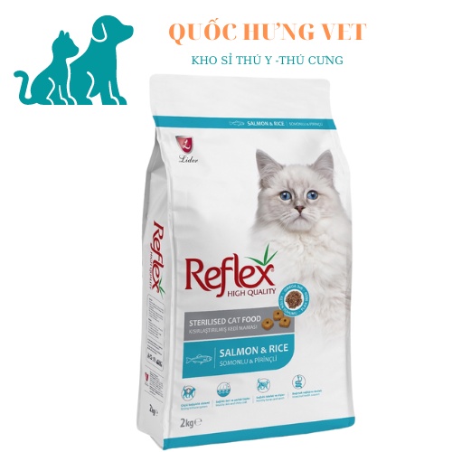 Hạt REFLEX cho mèo Túi 2Kg - QUỐC HƯNG VET