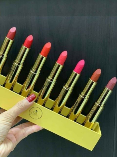 SON GOLD 2 ĐẦU MÀU ĐỎ THUẦN