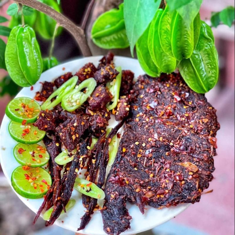 Khô bò miếng loại 1 siêu ngon  | Túi Zíp 200gr | Pna Store