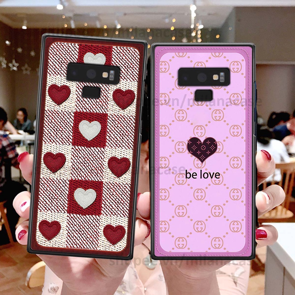 Ốp Samsung Note 9 hình trái tim be love tình yêu siêu đẹp, cá tính, thời trang
