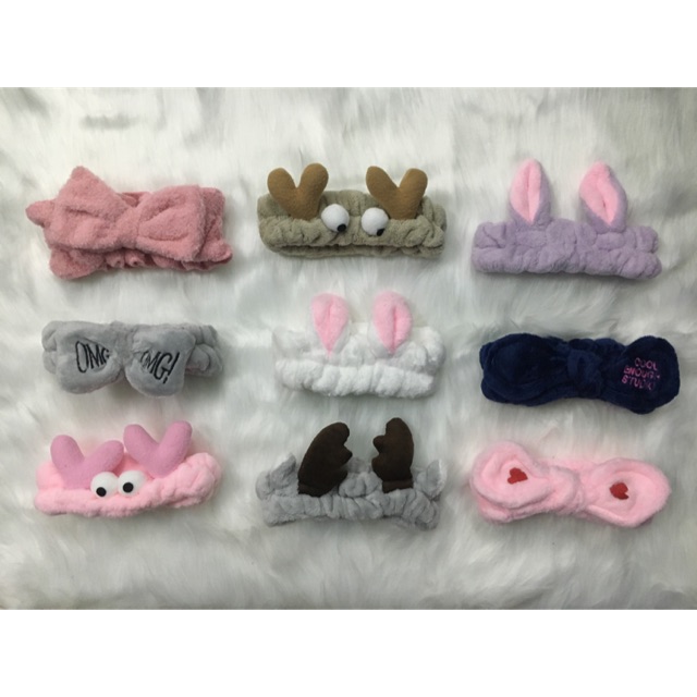 💍1️⃣2️⃣3️⃣. Băng đô rửa mặt